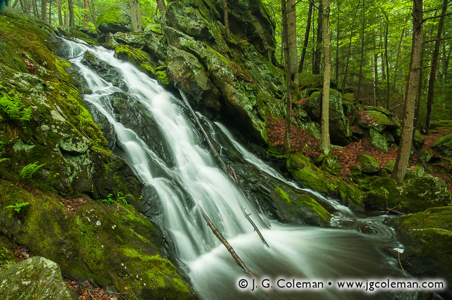 Buttermilk Falls (Buttermilk Falls Preseve, Plymouth, Connecticut